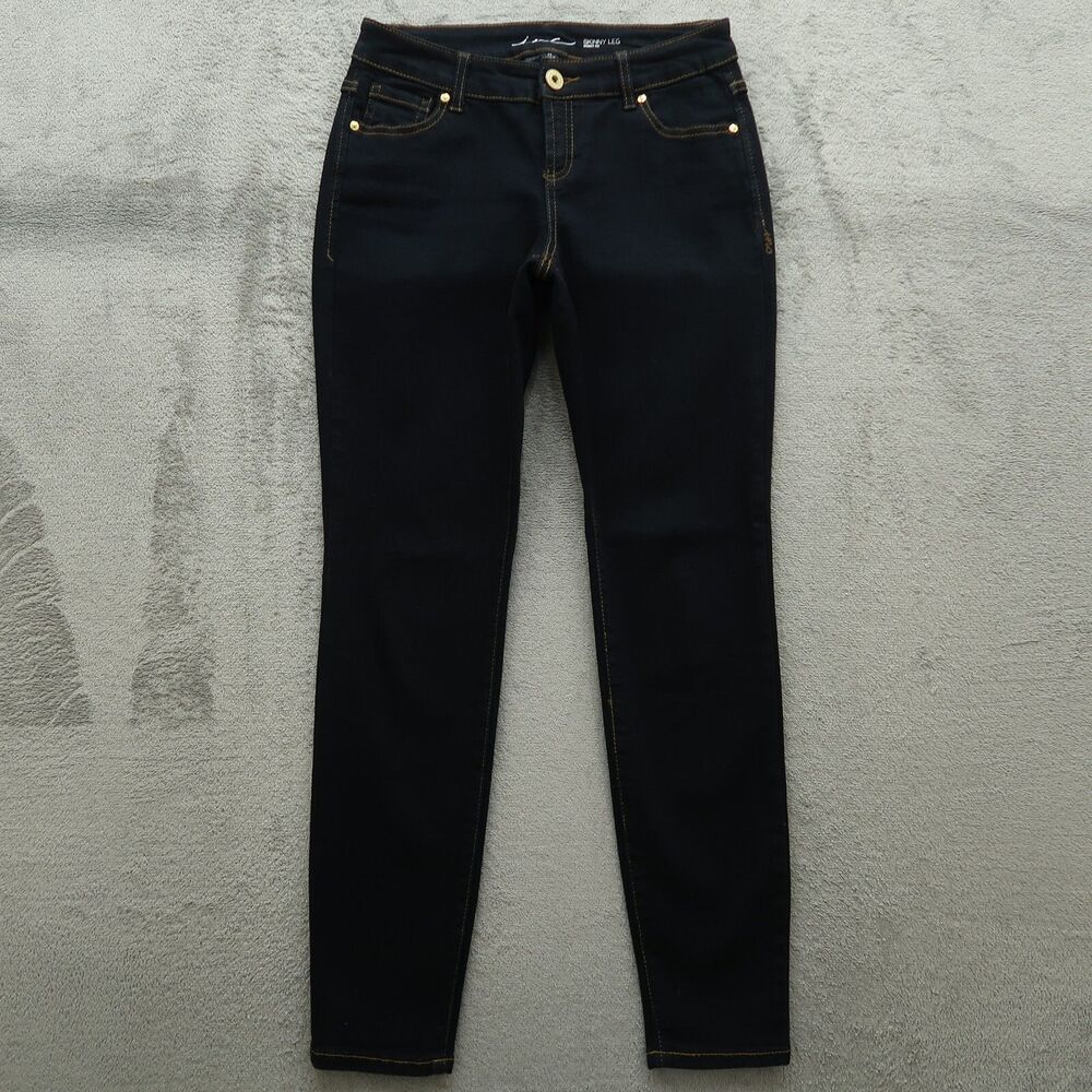 INC International Concepts Jeans Womens 2S Blue low-Rise Curvy Skinny 29" Inseam
